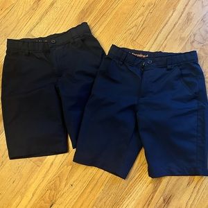 Boys’ French Toast Shorts - Sz 12 - Performance fabric- Lot of 2